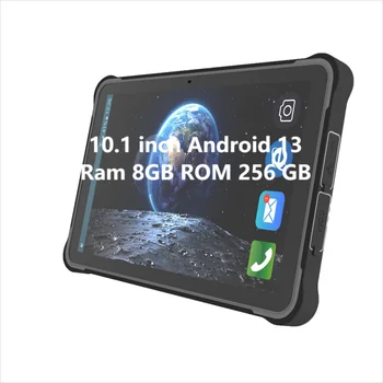 Android 13 RJ-45 Здрав таблет с 10,1-инчов Оперативна памет 8 gb Вградена памет 256 gb, Таблет с 4g LTE Full Netcom, Голяма батерия 12000 mah 3,8 В