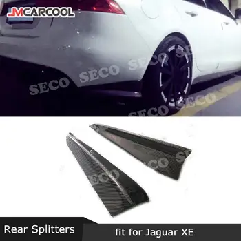 За Jaguar XE Седан, 4-Врати, заден Спойлер 2015 2016 2017 Г., Сплитери За Задните Устни, Капаци, изработени От Въглеродни Влакна/FRP, Протектор Броня на Автомобила, Оформление на Автомобила