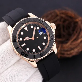 3A високо качество на автоматичните часовници от водоустойчив материал от неръждаема стомана, луксозни маркови мъжки часовници 904L
