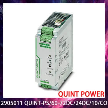 Нов 2905011 QUINT-PS/60-72DC/24DC/10/CO Преобразувател на постоянен ток QUINT POWER Защитно Покритие 24VDC/10A Високо качество, Бърза доставка